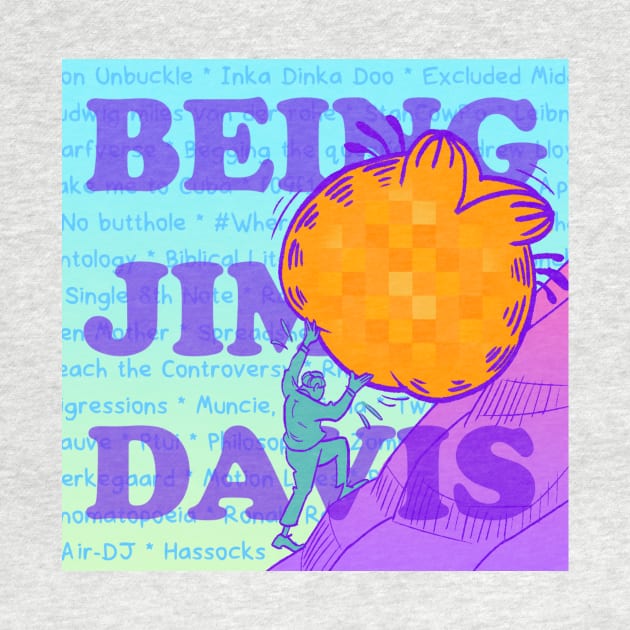 Being Jim Davis Sisyphus Logo by Pitch Drop Store